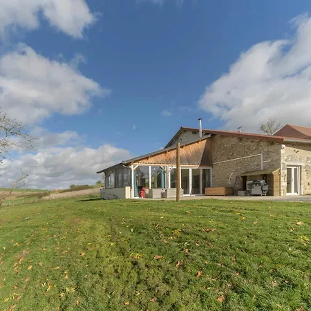 펜션 Hameau Grande Varenne - De Charme Avec Piscine Charroux-dʼAllier